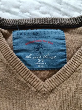 Jersey pico Zara niño 2-3 años