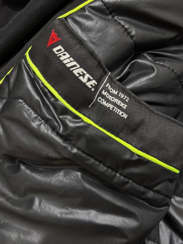 Chaqueta Dainese Moto Hombre Negra