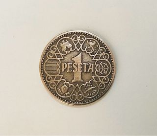 Moneda 1 Peseta 1944