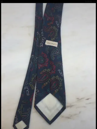 Corbata Giacometti Seda Multicolor