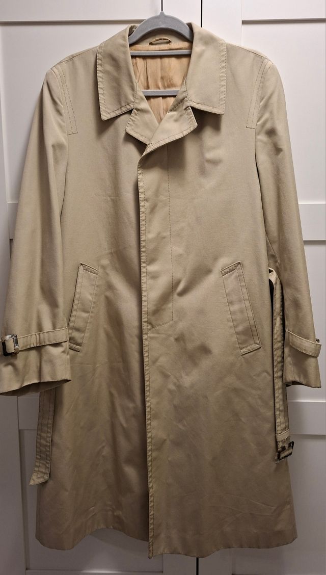 Gabardina Diolen Beige Impermeable Talla XL