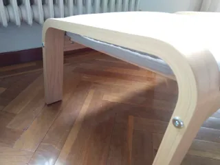Reposapiés IKEA POÄNG Beige/Gris