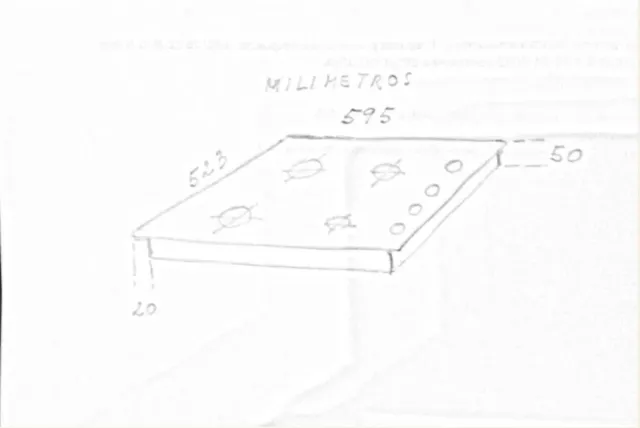 Encimera Gas Flaminia 4 fuegos