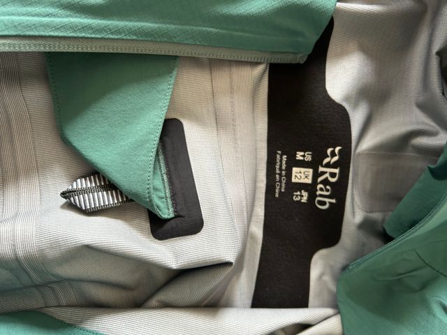 Chaqueta Rab Mujer Impermeable Pertex