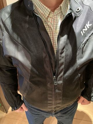 Chaqueta Moto INK Negra Talla 54 3 Estaciones