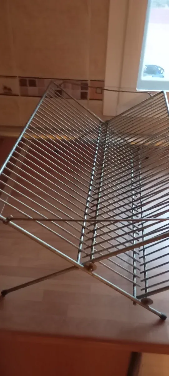 Scolapiatti pieghevole in metallo Ikea fuori produzione