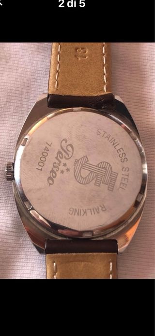 Orologio Perseo Railking Movimento Cort 130