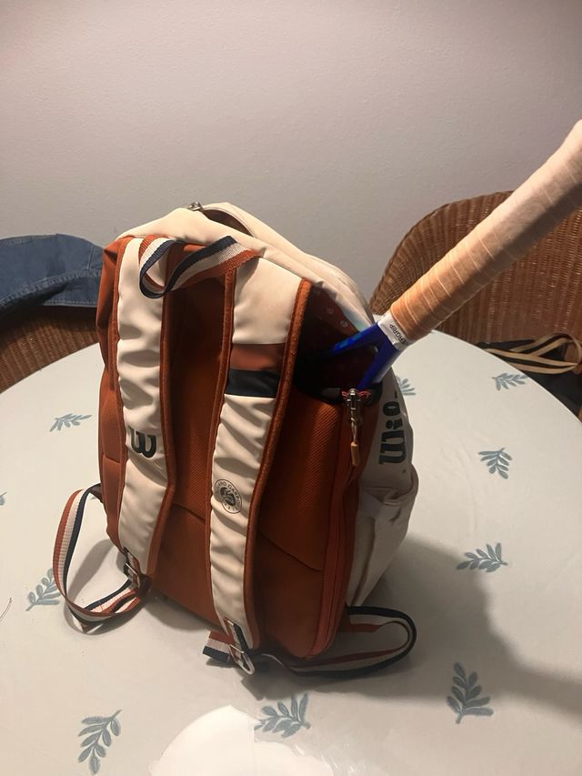 Mochila Raquetero Tenis Wilson Roland Garros