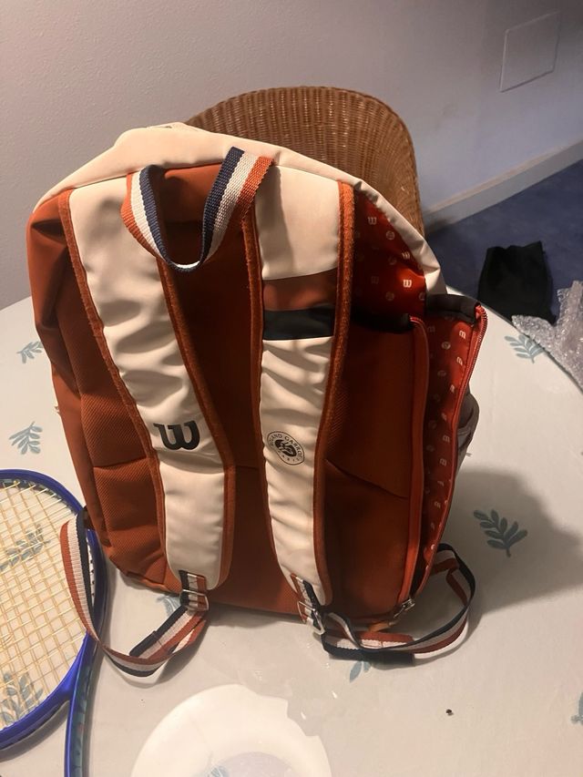 Mochila Raquetero Tenis Wilson Roland Garros