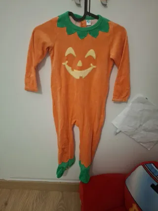 Pijama Calabaza Halloween Infantil