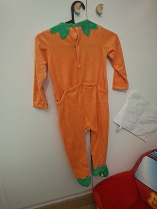 Pijama Calabaza Halloween Infantil