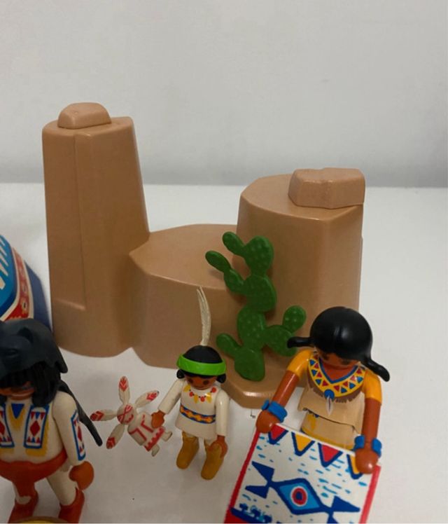Playmobil Campamento Indio con Tipi