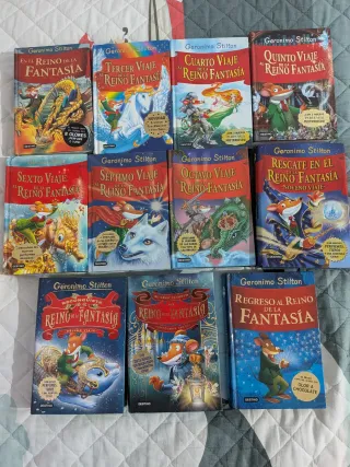 Sexto viaje al Reino de la Fantasía ( y más libros