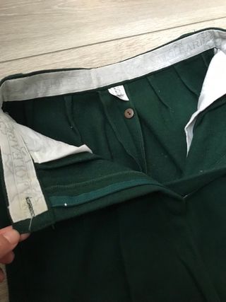 Vintage Pantaloni in misto lana e cashmere tgXS