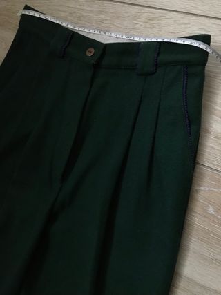 Vintage Pantaloni in misto lana e cashmere tgXS