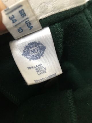 Vintage Pantaloni in misto lana e cashmere tgXS