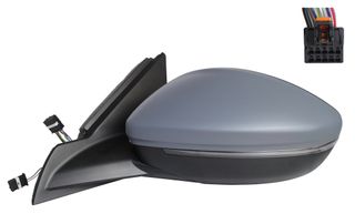 Retrovisor Izquierdo Electrico, Termico, Convexo Imprimado, Con Intermitente, Sensor De Temperatura 6 Pins para Lancia YPSILON 2024