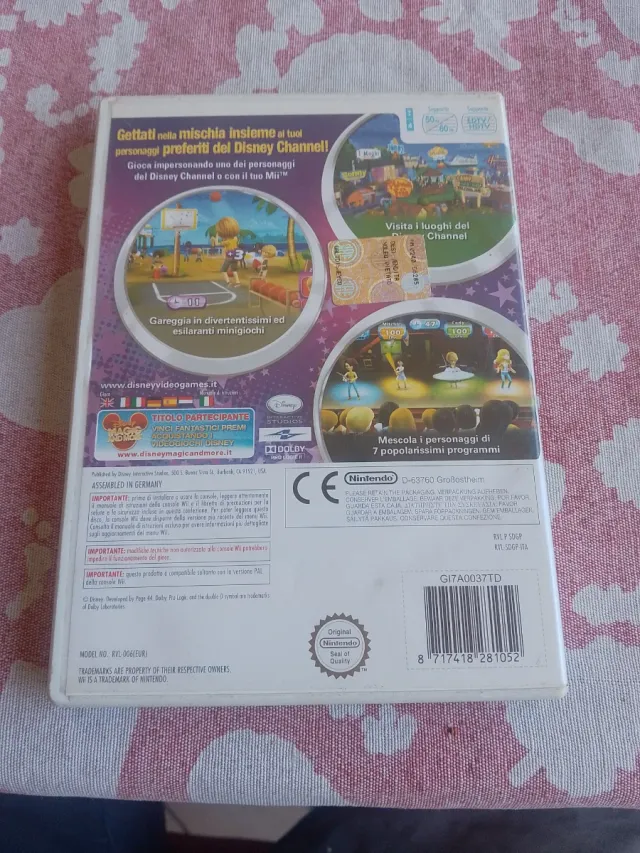 Videogioco Wii Disney Channel All Star Party