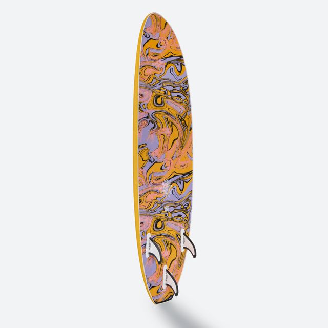 Tabla Surf Espuma 6' 40L Evolutiva Niños (<50kg) Shortboard