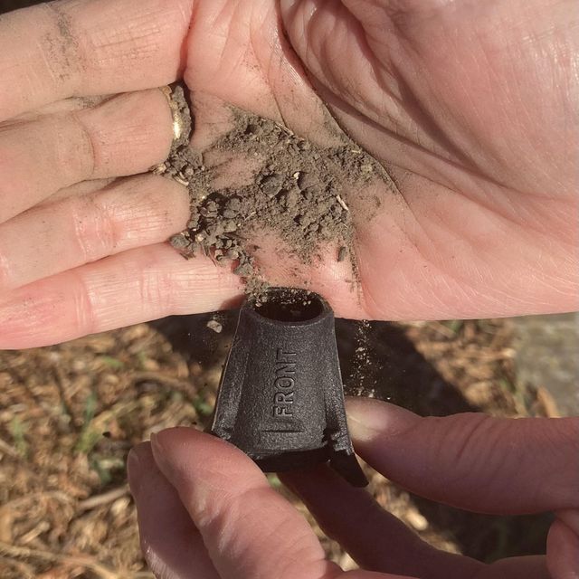 Bastones Marcha Nórdica NW P120 Negro/Verdigris Aluminio