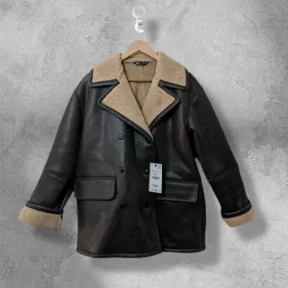 Chaquetón doble faz Zara T. S