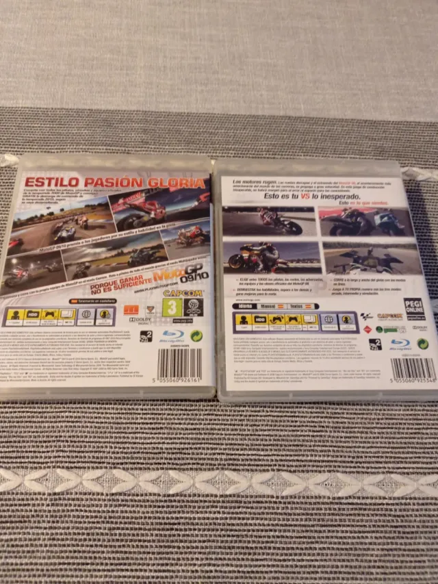 Lote 2 Juegos Moto GP PS3: 09/10 y 08