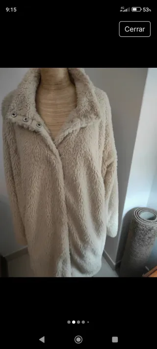 Abrigo pelo suave VERO MODA  44-46 su precio 69.95