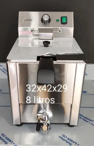 Freidora eléctrica Edenox 8L