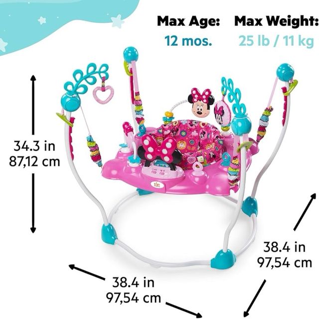 saltador Minnie Mouse Bright Starts