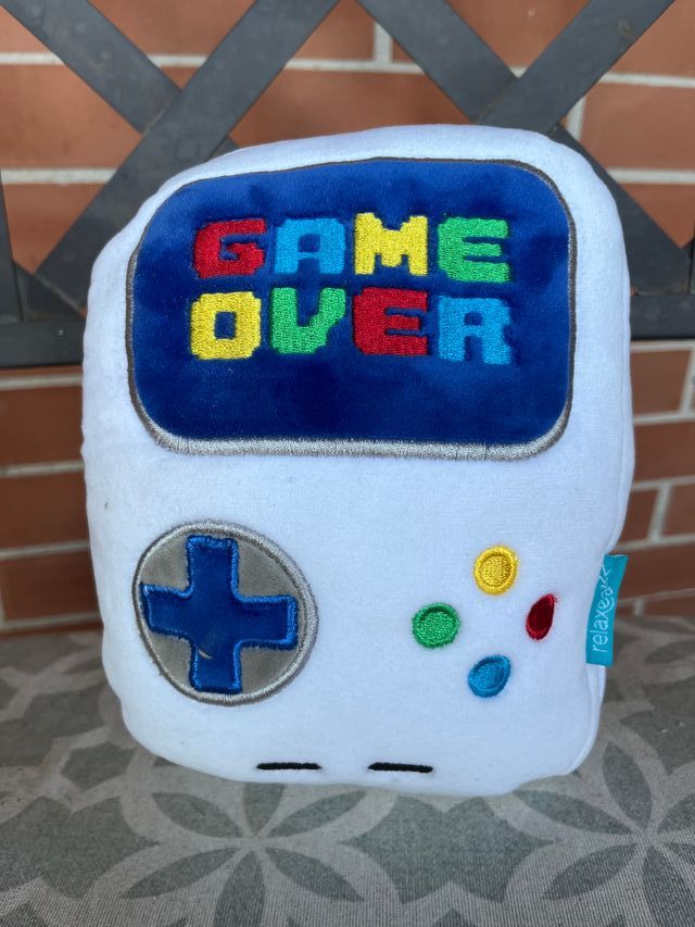 Cuscino e maschera per bambini GameBoy