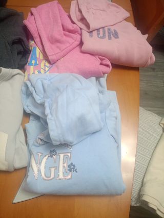 Lote Sudaderas Chica con y sin Capucha
