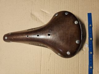 Sella Fisea in cuoio vintage