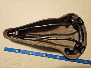 Sella Fisea in cuoio vintage