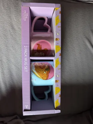 Tazas Disney Princess Bella y Bestia