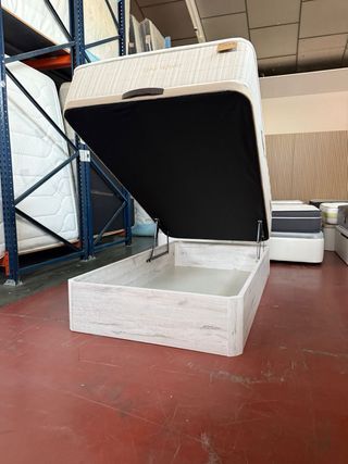 CANAPÉ Y COLCHON FLEX SOHO HYBRID VISCO 105x190