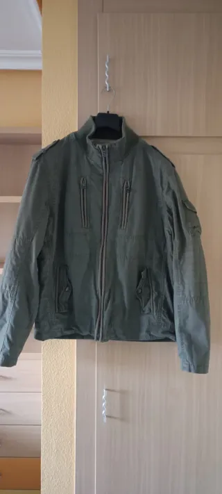 Chaqueta Springfield Talla XL Verde Oliva