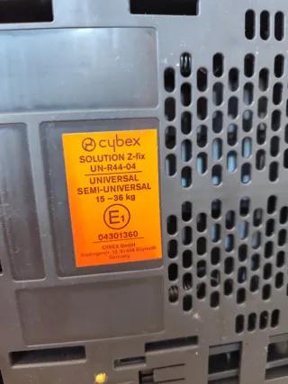 Silla Cybex Solution i-FIX gris