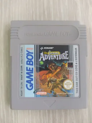The Castlevania Adventure Game Boy Konami