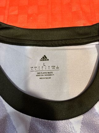 Camiseta Real Madrid Adidas Talla L Violeta