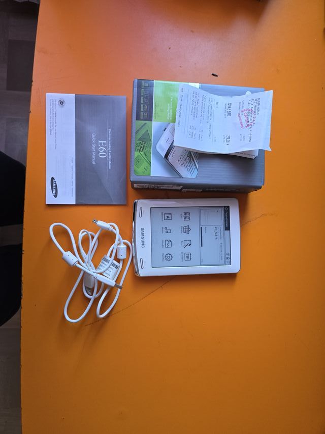 Samsung Ebook E60 Lettore Ebook Bianco