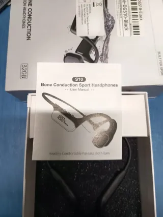 Auriculares Bone S10 Negro 32GB