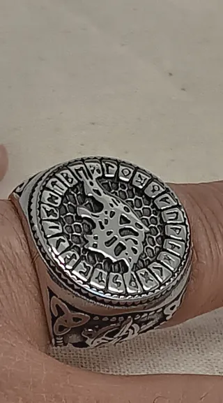 Anillo Celta Acero Inoxidable 316L