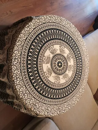 Falda Mesa Camilla Redonda Diseño Mandala