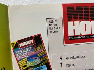 Revista Microhobby 131 Spectrum Juegos