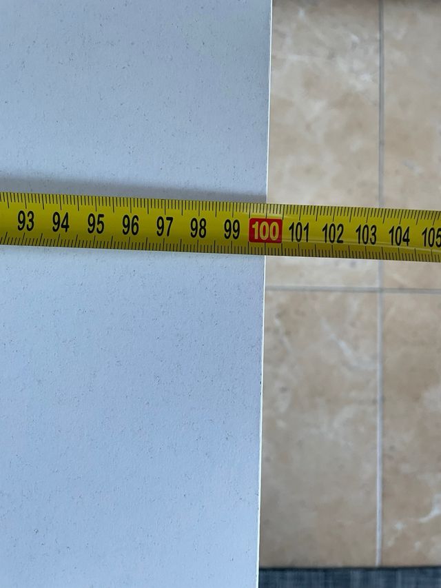 Mesa de centro moderna blanca y negra