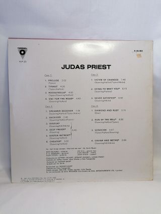 Judas Priest - Hero, Hero LP Vinilo