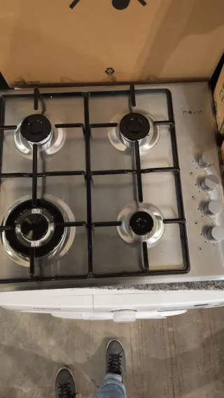 Encimera de gas 4 fuegos