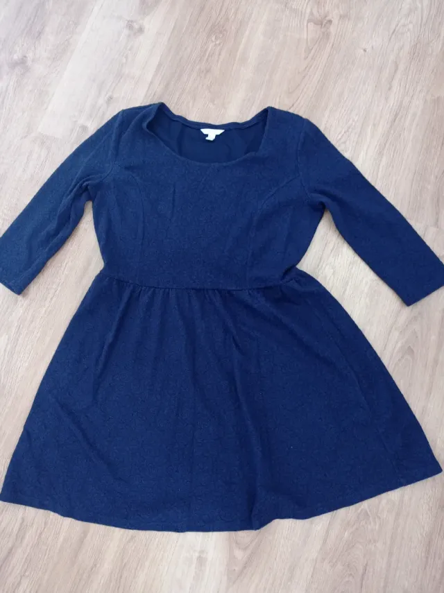 Vestido Springfield Azul Oscuro Talla L