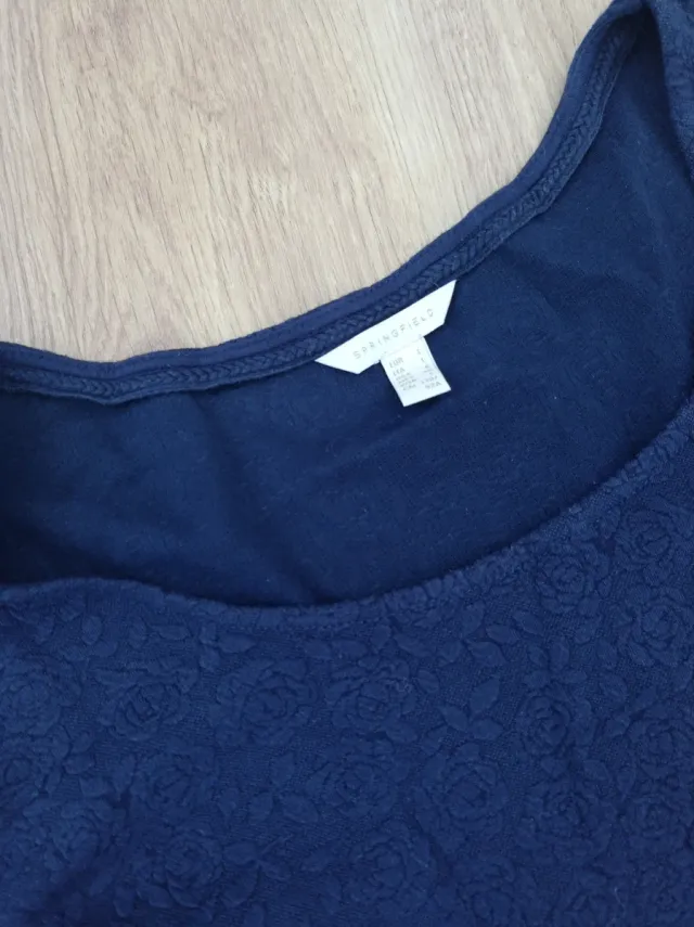 Vestido Springfield Azul Oscuro Talla L