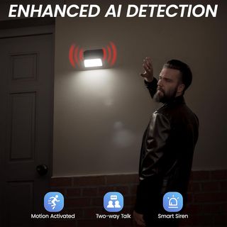 Cámara seguridad WiFi para exteriores Cinnado 2K